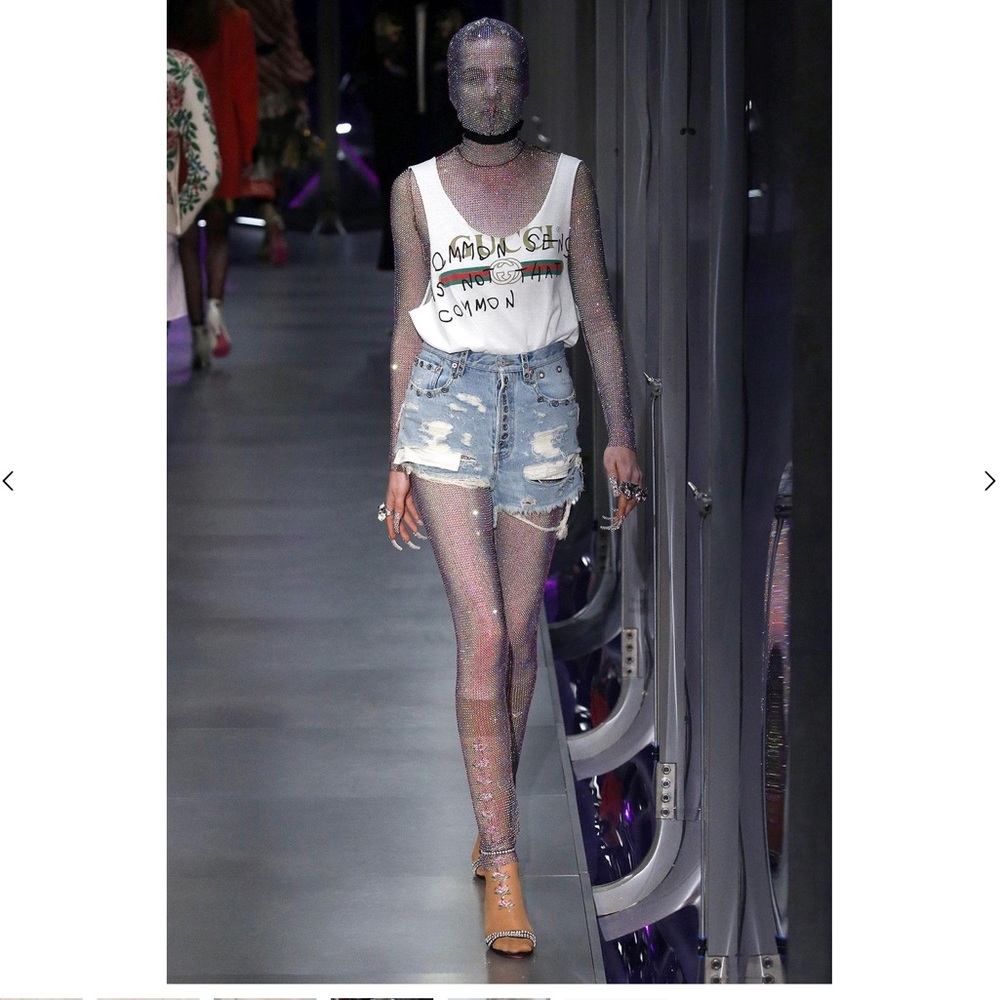 Gucci common sense is not that common tank top